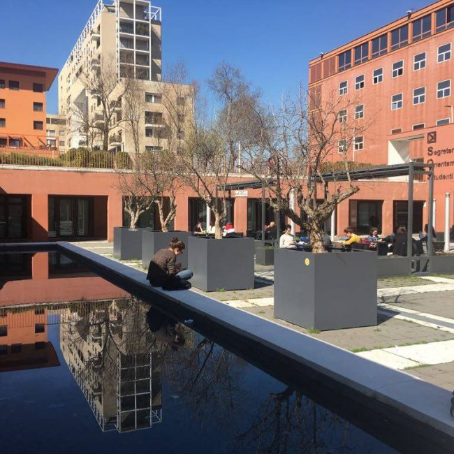 Fioriere quadrate in alluminio