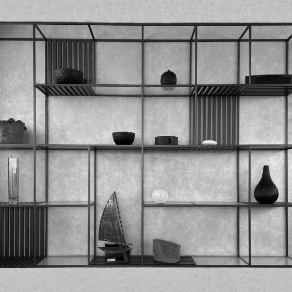 Libreria in metallo Su Misura Martin Design