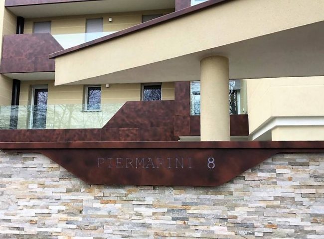 rivestimenti alluminio per esterno