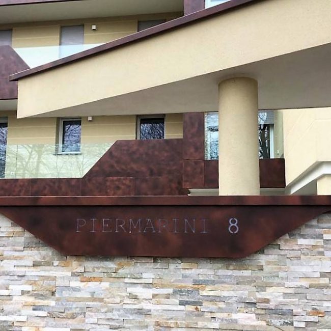 rivestimenti alluminio per esterno