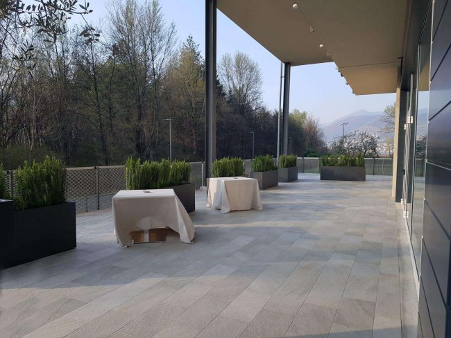 Fioriere separè da esterno per terrazza