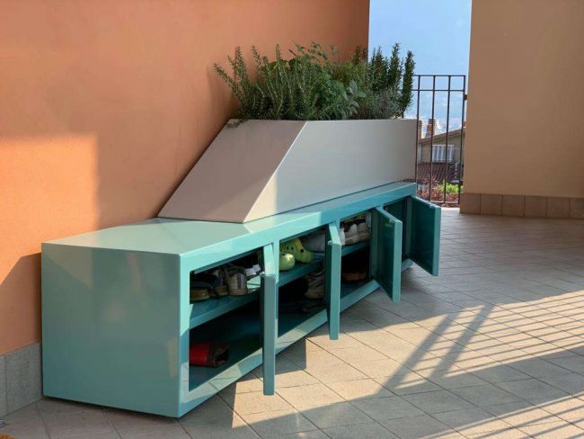 Benutzerdefinierte Aluminiumschuh Rack Florist