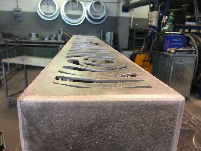 Copri Calorifero Alluminio Taglio Laser