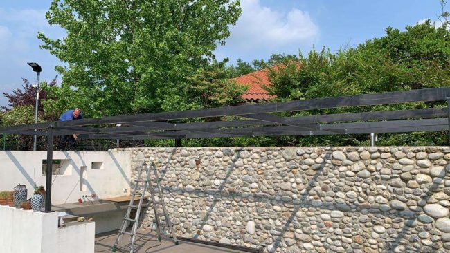 Pergolato Su Misura In Ferro