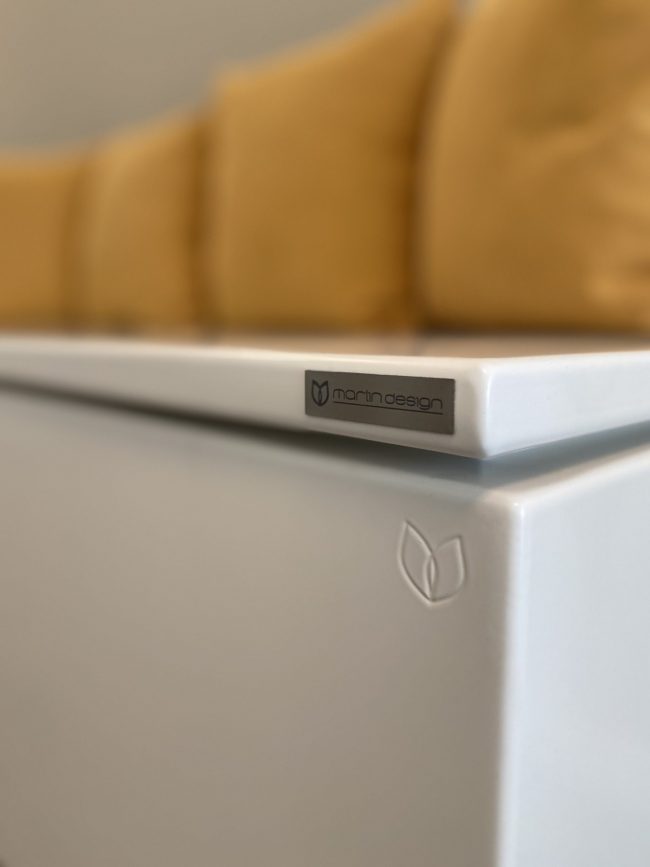 Panche contenitore in alluminio