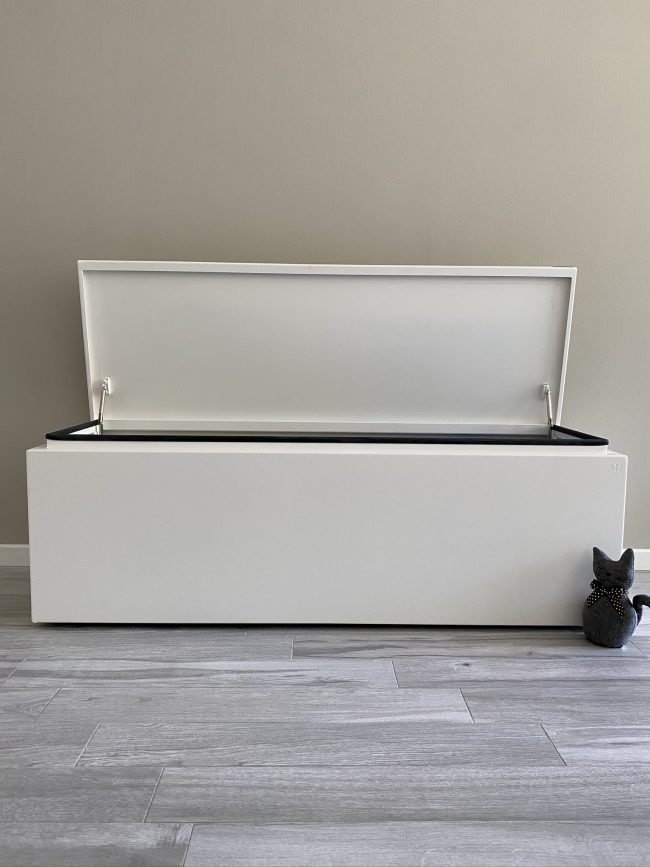 Panche contenitore in alluminio