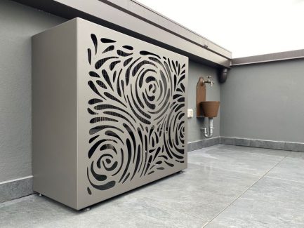 Copri condizionatori in alluminio