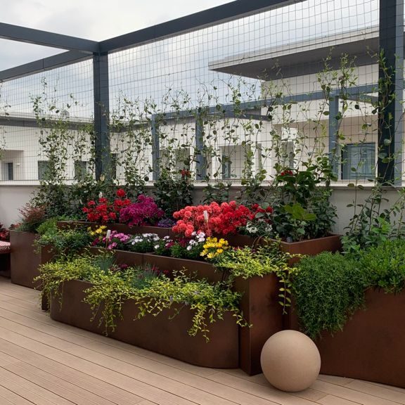 Fioriere Su Misura Alluminio Martin Design