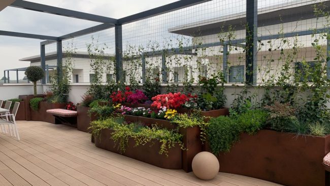 Fioriere Su Misura Alluminio Martin Design