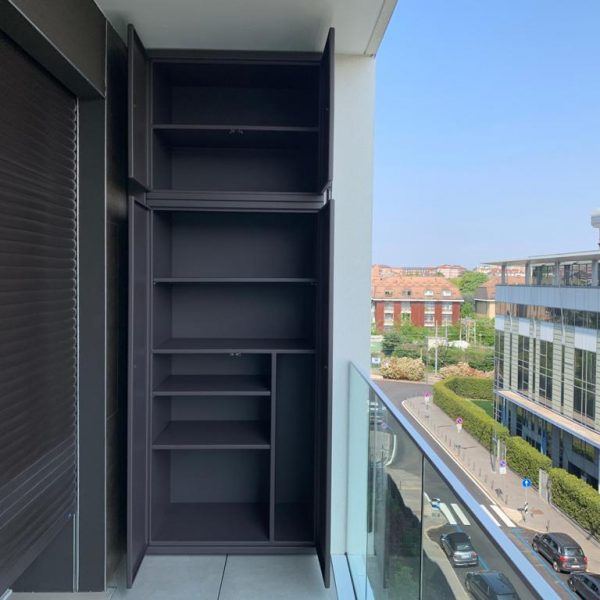 Armadio Per Esterno Su Misura in alluminio