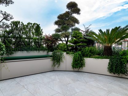 Fioriere Con Panca Contenitore