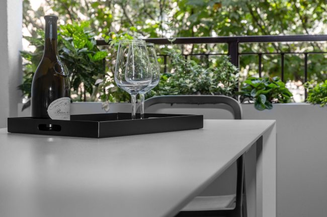 Tailor -made aluminum table