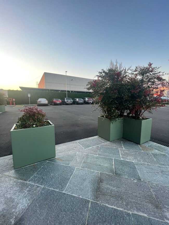 Fioriera angolare Su Misura Alluminio