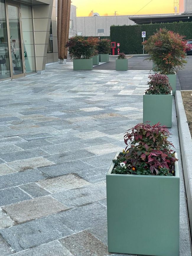 Fioriera Su Misura Alluminio