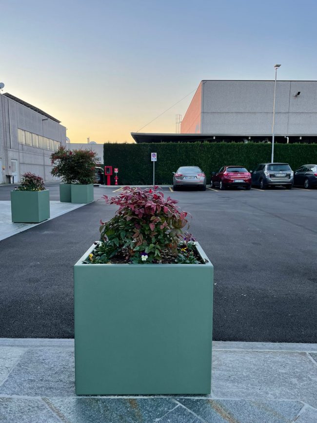 Fioriera Su Misura Alluminio