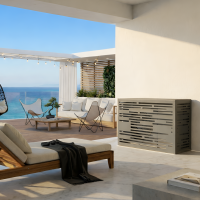 Cover Copricondizionatore In Alluminio